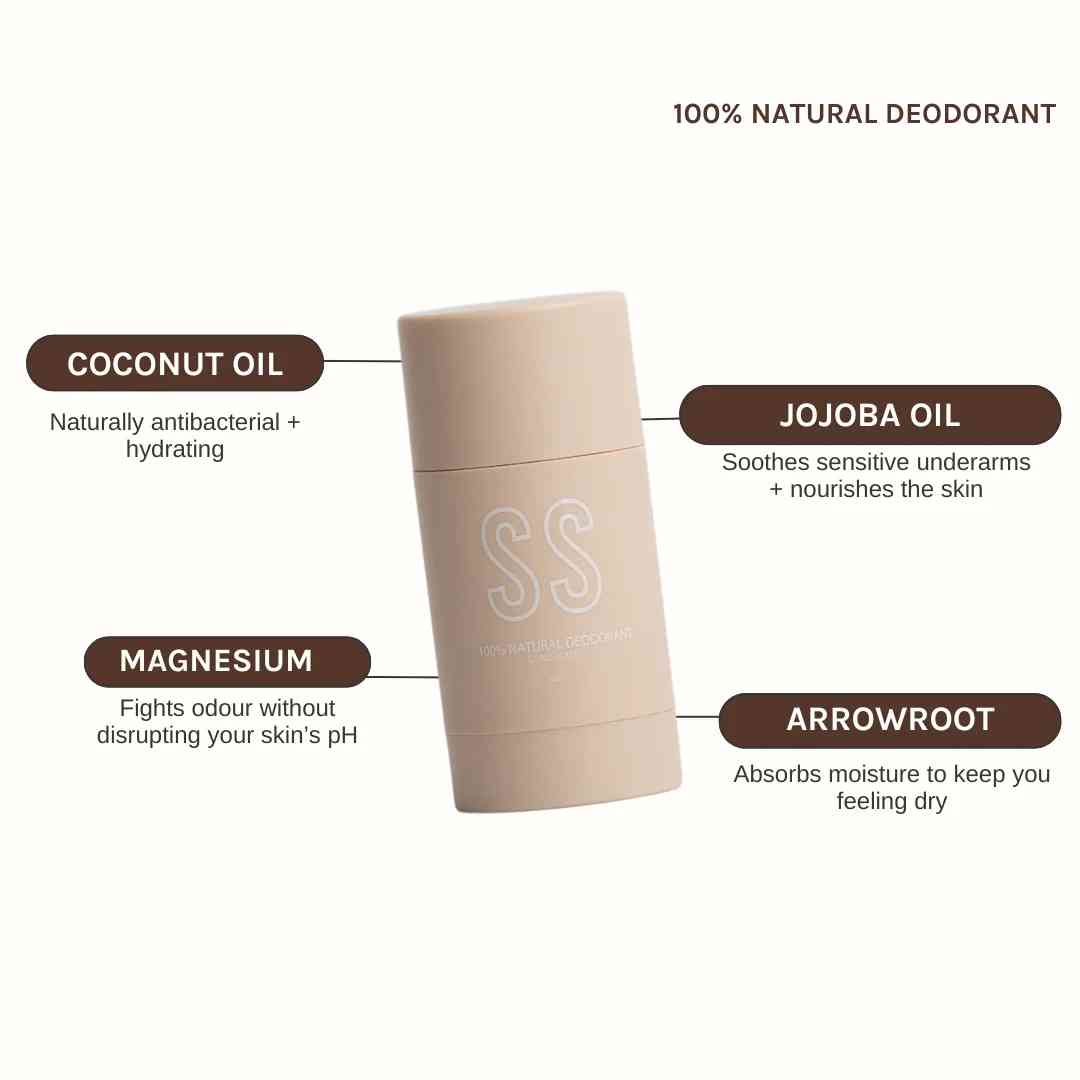 100% Natural Deoderant Summer Skin 50g