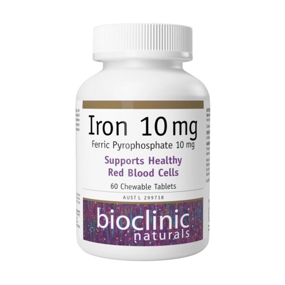 BioClinic Naturals - Iron 10mg 60tabs