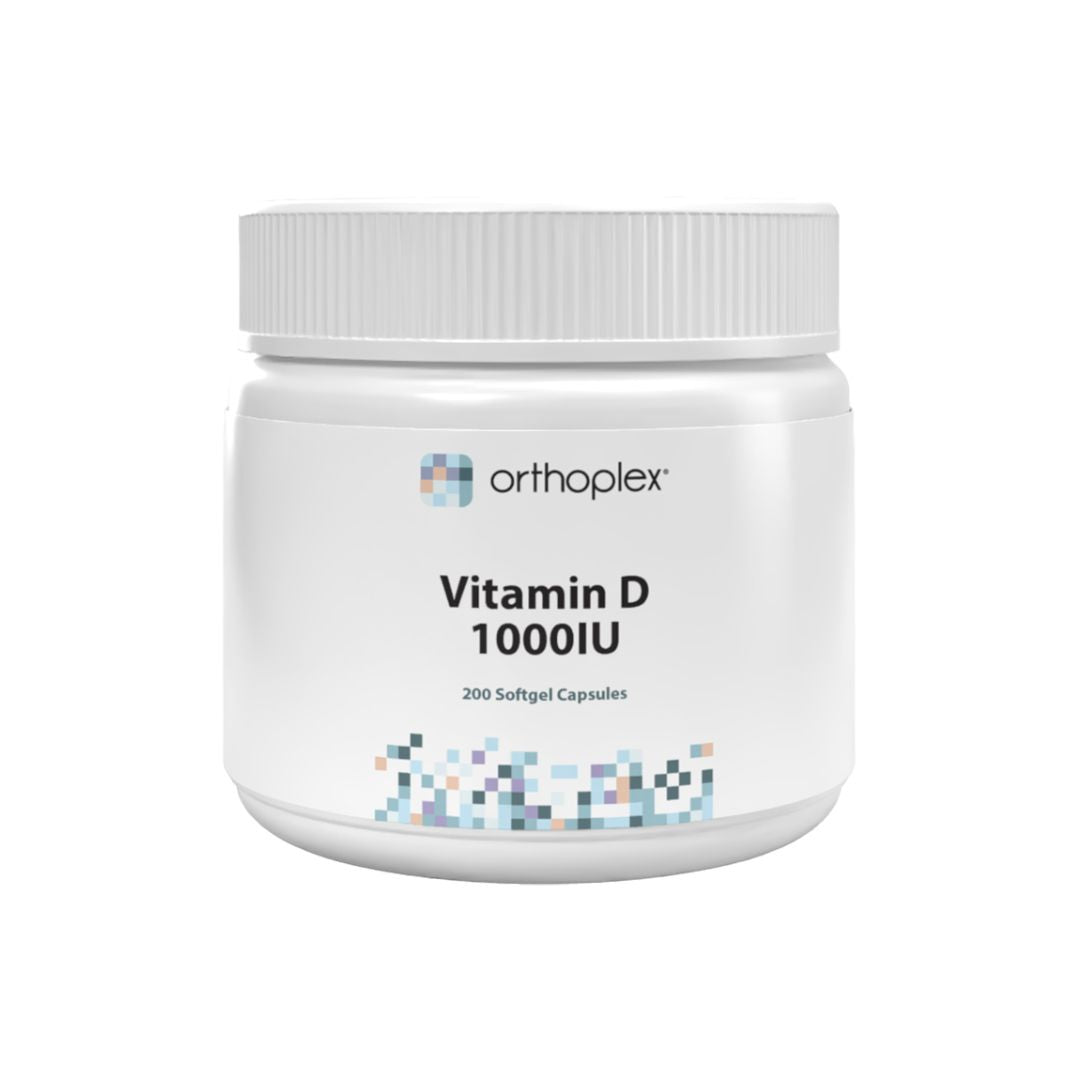 Vitamin D 1000IU 200c Orthoplex white