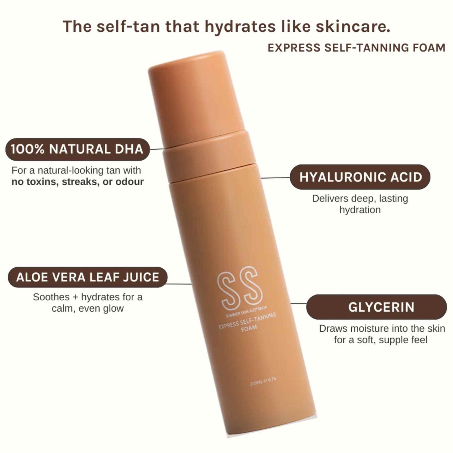 Summer Skin Express self tanning foam 200ml