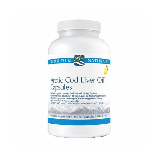 Nordic Naturals - Cod Liver Oil 180c - Practitioner Only