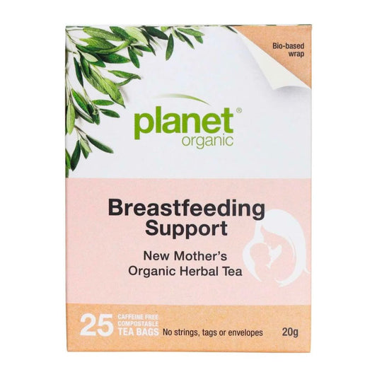 Organic Breastfeeding Support Herbal Tea x25 Planet Organic