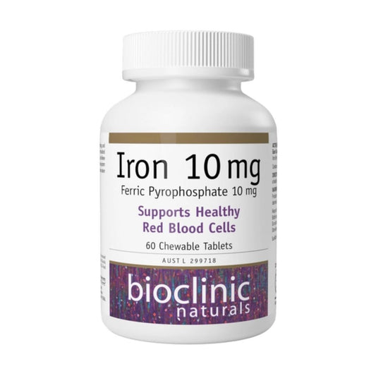BioClinic Naturals - Iron 10mg 60tabs