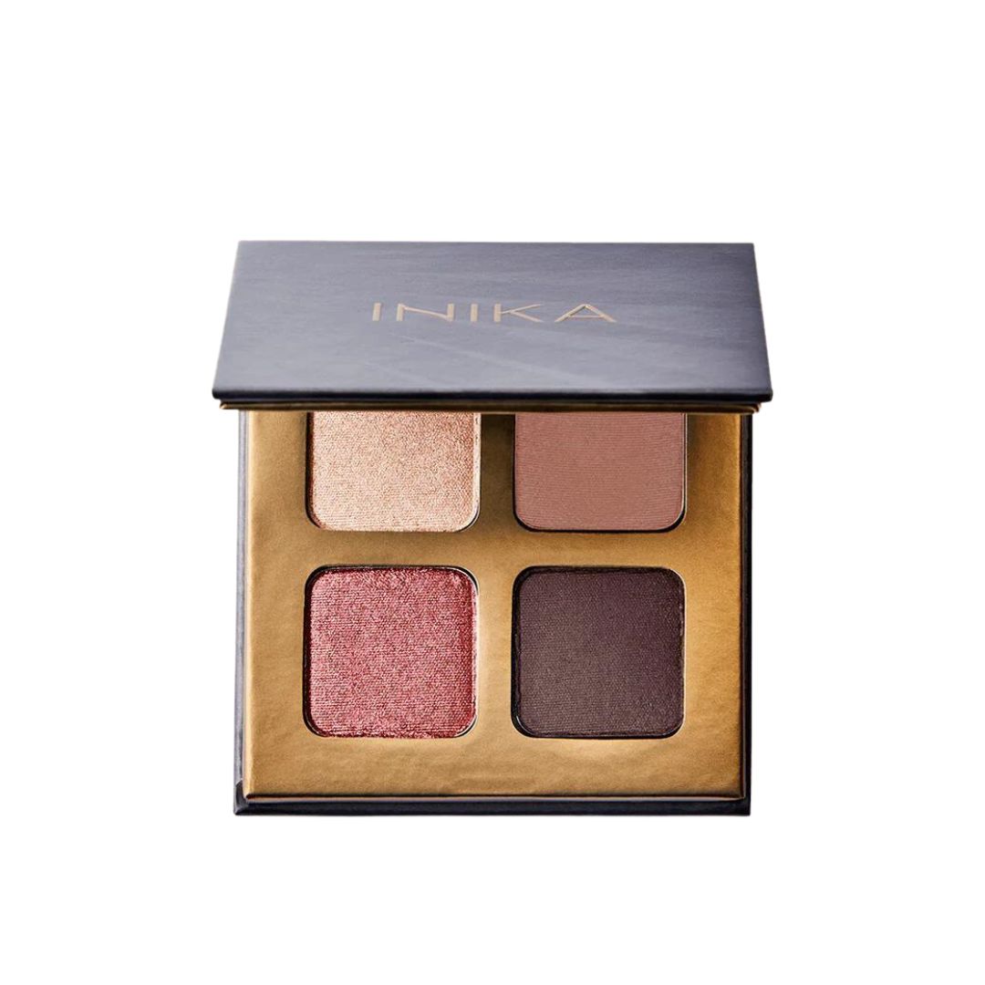 Inika Eyeshadow Quad Flowers