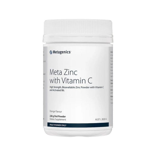 Meta Zinc with Vit C 114g Raspberry