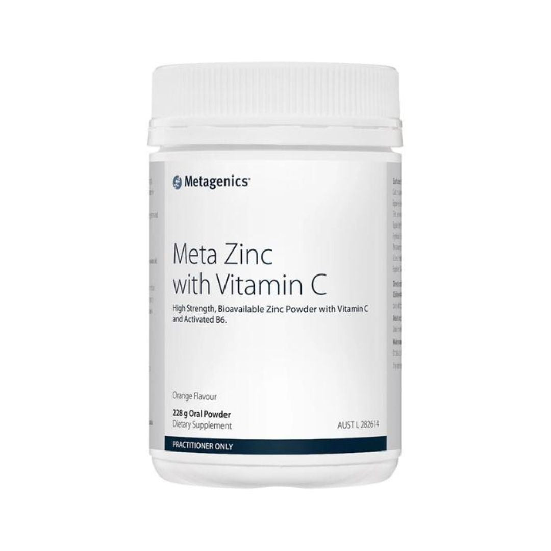 Meta Zinc with Vit C 228g Raspberry