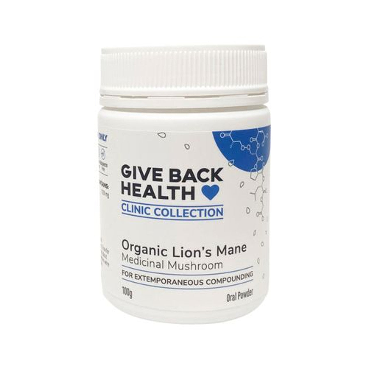 Organic Lion's Mane 100g Give Back Health