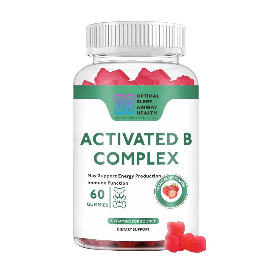 Optimal Sleep Airway Health Activated B Complex Gummies 60sg