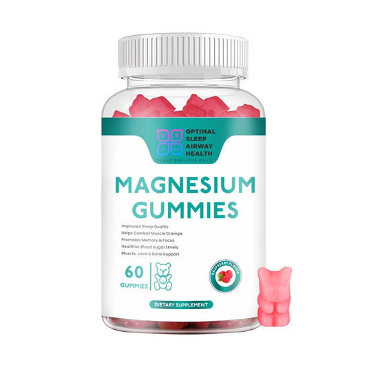 Magnesium Gummies 60gummies Optimal Sleep Airway Health